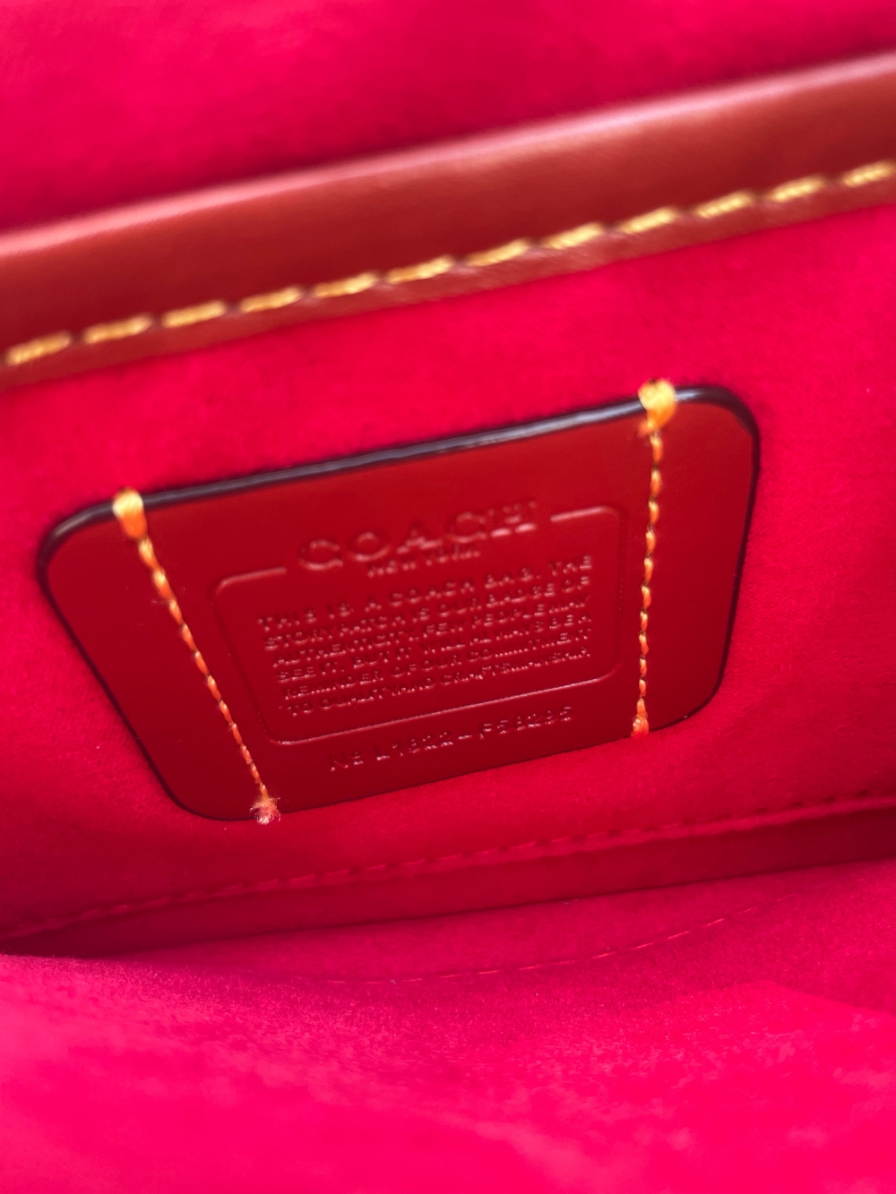 Coach Black Leather Shoulder Bag with Gold Hardware - Picture 6 of 7